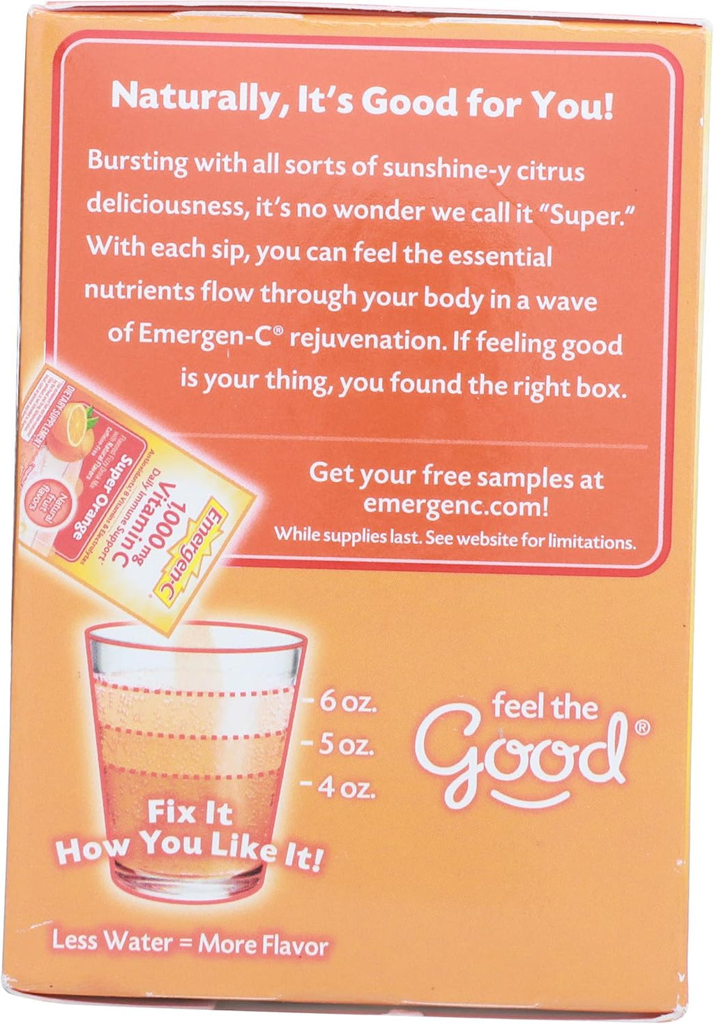 Emergen-C Super Orange, 30 sobres