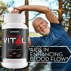Blood Flow Vital Pro Plus - Fórmula Mejorada - Suplemento de Circulación para Hombres