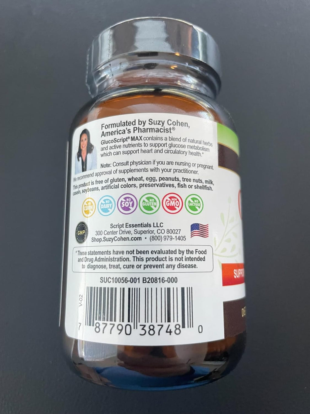 Gluco Script by Suzy Cohen