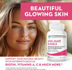 Vitaminerals 217 Hair, Skin & Nails 60 Cápsulas