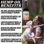 Aceite de Hemp para Perros y Gatos con Salmón Salvaje de Alaska - 1000 mg