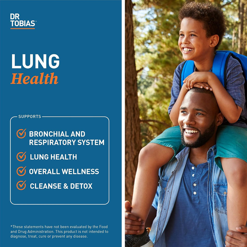 Dr. Tobias Lung Health - Suplemento para la salud pulmonar (60 cápsulas)