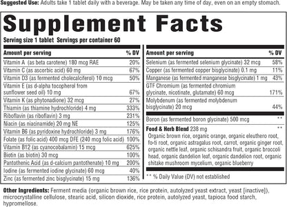 INNATE Response Formulas Multivitamínico – Vitaminas B6, B12 y metilfolato (B9): Ayudan a reducir el cansancio y – Image 2