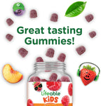 Lifeable Complejo B para Niños con Vitamina C - Gominolas Veganas de Vitaminas B - 90 Gominolas