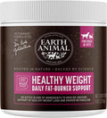 Earth Animal Apothecary Powder Supplement - Healthy Weight Nutritional Powder para Perros y Gatos - 226 g