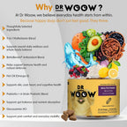Multivitamínico para Perros 11-en-1 - 90 Chews Blandos - Glucosamina + Probióticos - Apoyo Inmunitario y Digestivo