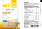 Ener-C Sin Azúcar Multivitamínico en Polvo - Sabor Jengibre Limón, 60 sobres