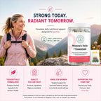 Daily 7 Essentials Pack de Vitaminas para Mujeres – Multivitamínico Diario Completo