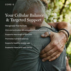 BioPure Core-S Suplemento Mineral – Vitaminas, Minerales, Aminoácidos y Hierbas – 120 Cápsulas