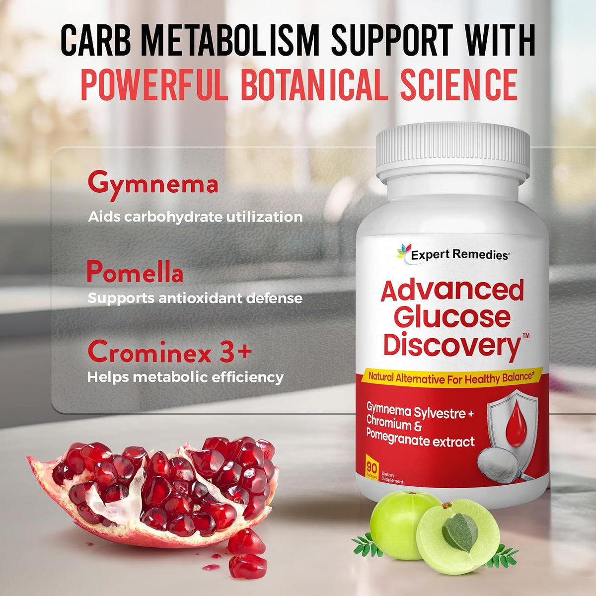 Advanced Glucose Discovery - Complemento – Contribuye al metabolismo normal de los macronutrientes (carbohidratos, – Image 4