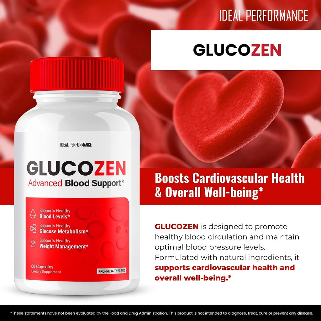 Glucozen Cápsulas - Suplemento de Bienestar General (5 Envases)