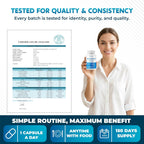 NURAFUSE Benfotiamina con Vitamina B6, B12, Ácido Alfa Lipoico, Cúrcuma - 150 Cápsulas