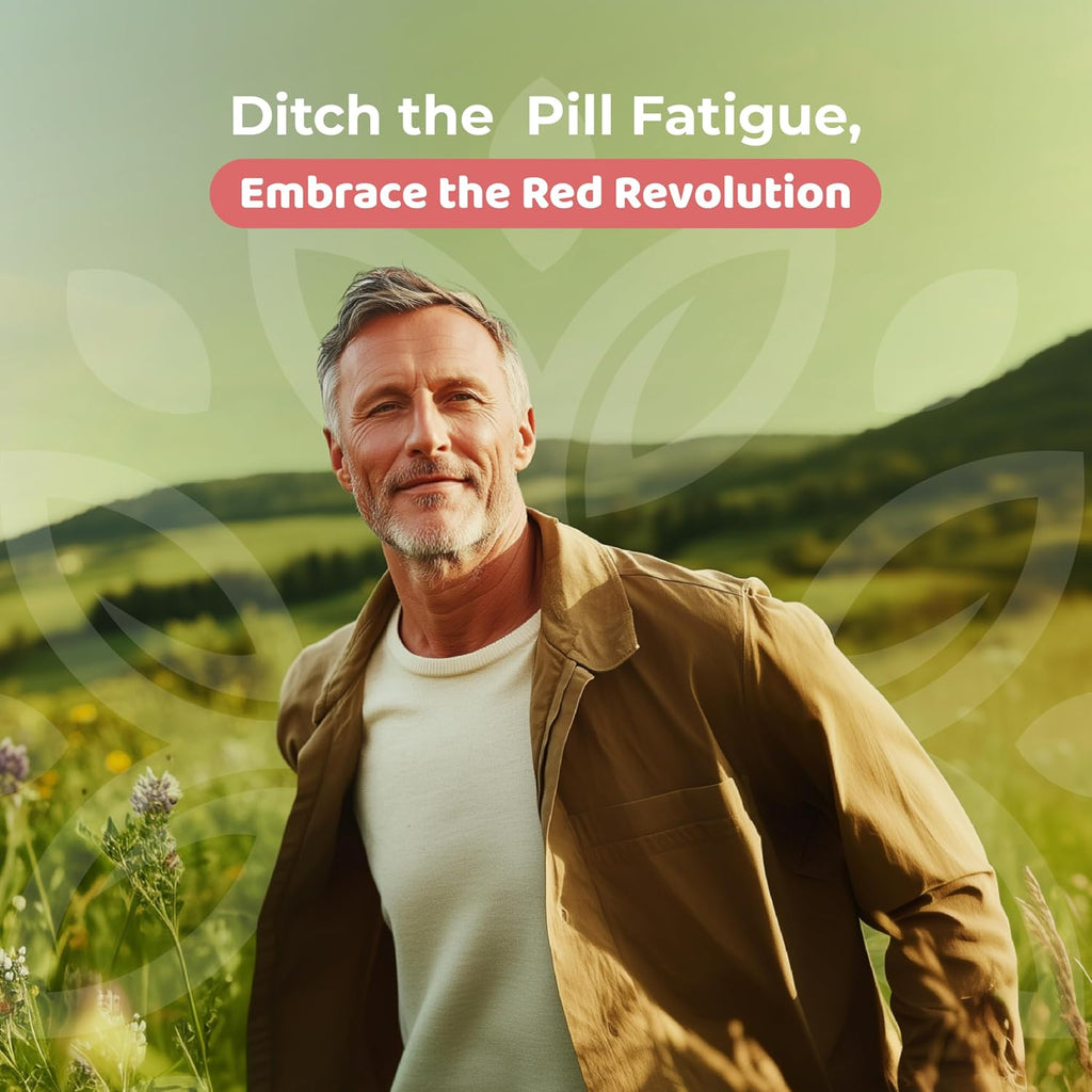 NATURES BLAST Reds - Superfood en Polvo con 23 Frutos Rojos, 4 Adaptógenos, Probióticos y Enzimas - Mezcla Vegana de Antioxidantes