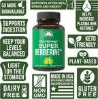 Dihydroberberine Super Berberine - GlucoVantage® 200mg - Cápsulas Veganas