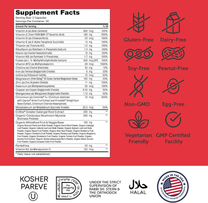 Zahler Multivitamínico Diario para Mujeres y – Hierro: Mineral fundamental para la formación de glóbulos rojos y – Image 5