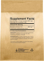 PURE ORIGINAL INGREDIENTS Extracto de Arándano (227 g) No OGM, Sin Gluten, Sin Aditivos