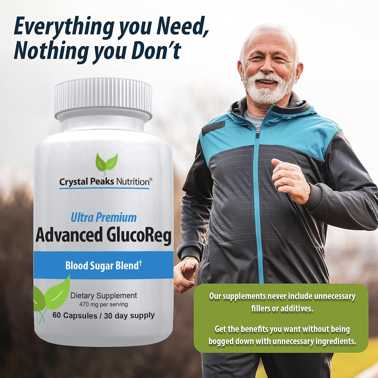 Blood Support Supplement - Apoya el Metabolismo Normal de la Glucosa - 60 Cápsulas