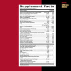GNC Mega Men 50 Plus Multivitamínico para Hombres, Salud Cardíaca y Prostática, Vitaminas B, Saw Palmetto, Vitamina D-3, 60 Comprimidos