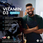 FREEDA Vitamina D3 5000 UI - 250 Comprimidos Kosher