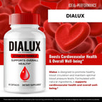 IDEAL PERFORMANCE Dialux Blood Capsules, Suplemento para Circulación y Niveles Estables, 2 Envases