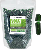 XPRS Nutra Cápsulas Vacías Veganas Tamaño 00 (1000 Unidades)