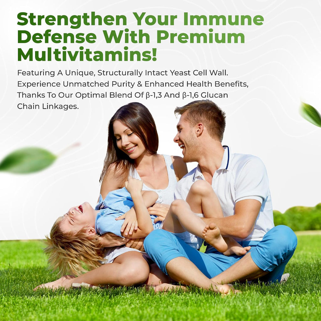 Bio Swiss Beta Glucan Immunity Power - Glucano 1,3D-1,6D con Vitamina D - 60 Cápsulas