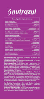 nutrazul Multivitamínico Efervescente - 60 Comprimidos Sabor Naranja