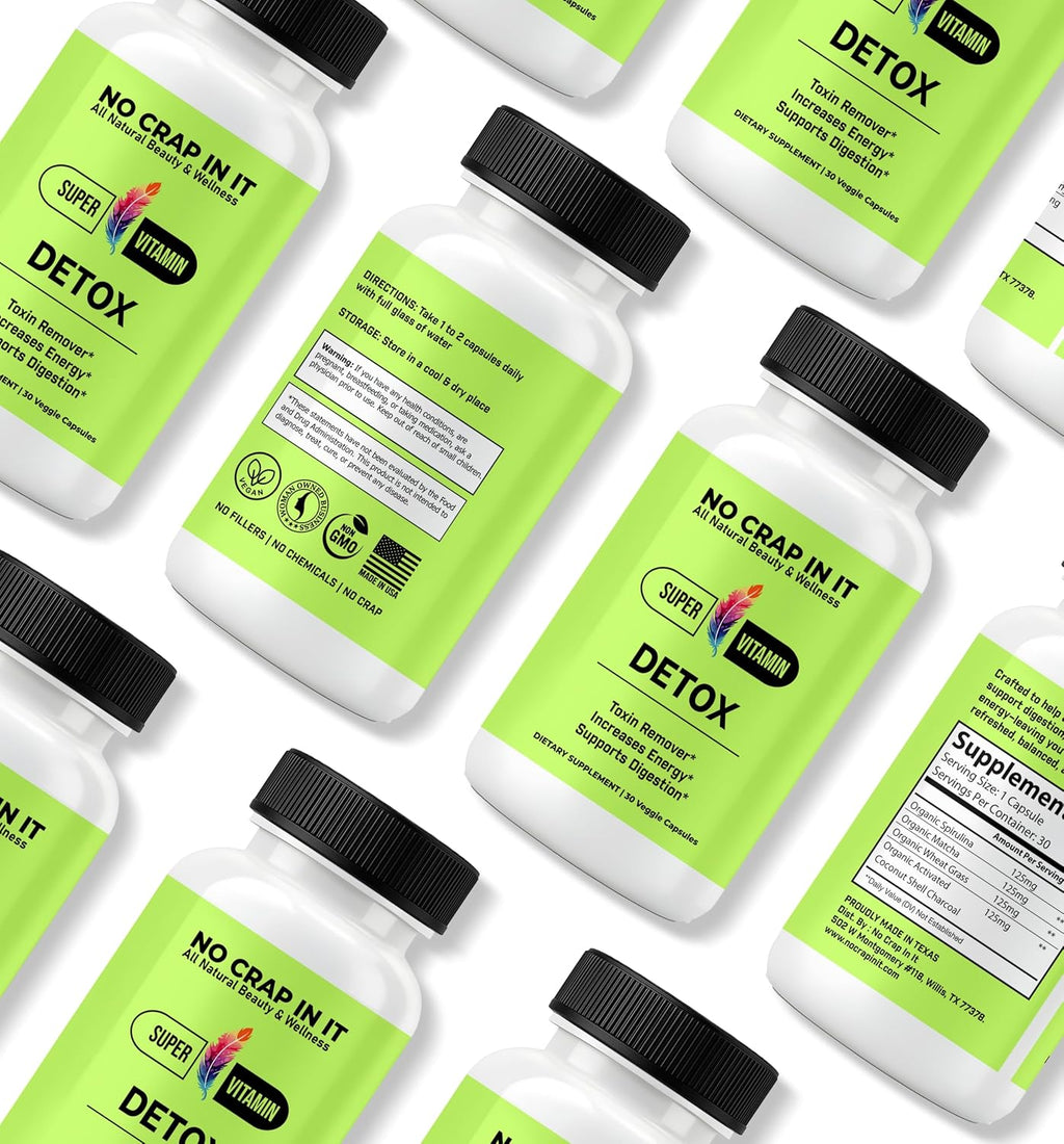No Crap In It Detox Vitaminas (30 Cápsulas)