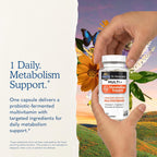 Garden of Life Multi+ Metabolism Support Multivitamínico Liposomal, 30 Cápsulas
