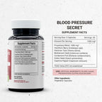 Secrets of the Tribe - Blood Pressure Secret, Fórmula para la Circulación Saludable, Mezcla de Suplementos Herbales (60 Cápsulas)