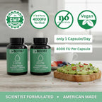 Nattokinasa 4000 FU - 100 Cápsulas Veganas - BoostCeuticals