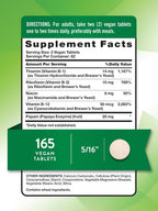 Nature's Truth Complejo B con B12 - 165 Tabletas Veganas No-GMO