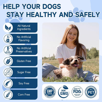 Woyamay Probióticos para Perros, 200 Snacks – Raíz de achicoria: Prebiótico natural que estimula el crecimiento de – Image 8
