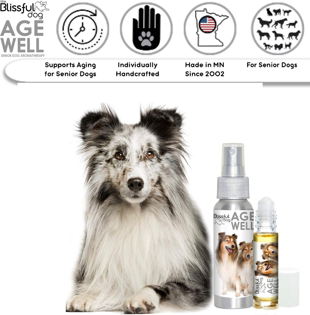 The Blissful Dog Shetland Sheepdog Age Well Spray Aromaterapia