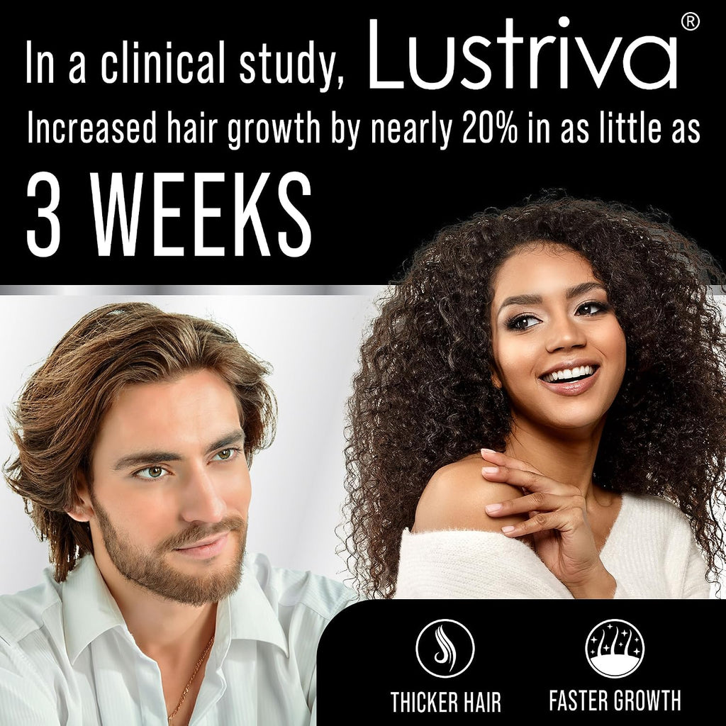 Lustriva - Suplemento de Biotina 10000mcg para el Cuidado del Cabello y la Piel