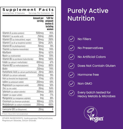 Proceive Vitaminas para la Lactancia para Nuevas Mamás, Suplemento Postnatal Después del Parto, con 24 Nutrientes Clave, 1 – Image 7