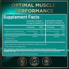 WILD FUEL HMB y Vitamina D3 Cápsulas - 1000-3000 mg HMB con Vitamina D3 - 360 Cápsulas