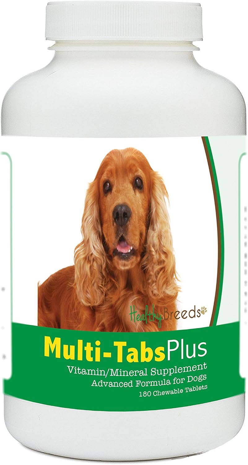 Healthy Breeds Multi-Tabs Plus Comprimidos Masticables para Perros 180 Unidades