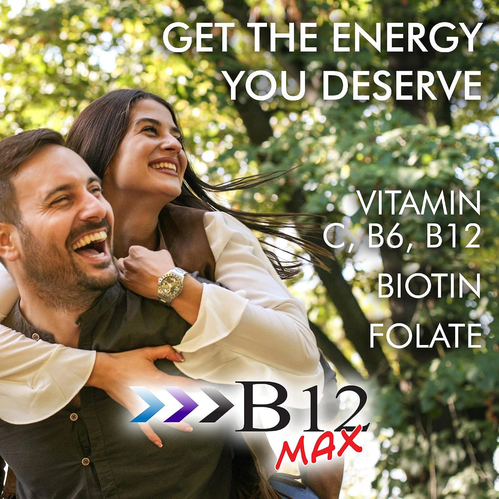 Wellgenix Bio-Available Sublingual B12 Max - 120 Comprimidos