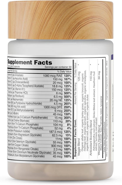 Snap Supplements Multivitamínico Diario para Mujeres, 60 Cápsulas – Image 10