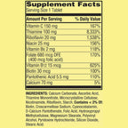 Super Vitamin B Complex - Complejo de Vitaminas B con B6, B12, C, Tiamina, Biotina, Folato, Ácido Pantoténico y Riboflavina, 100 comprimidos