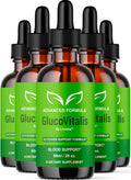 GlucoVitalis Drops (Pack de 5) - Suplemento Líquido Multivitamínico