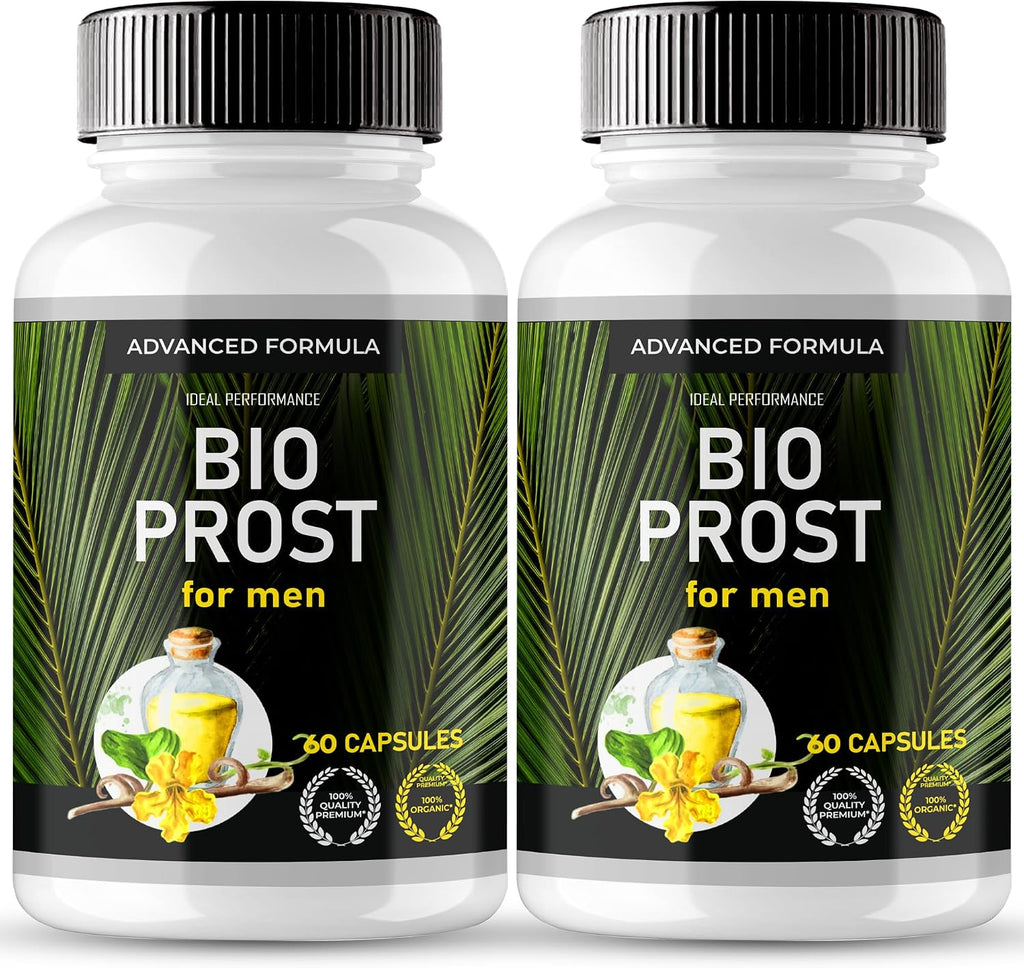 Bioprost Cápsulas - Suplemento para la Salud Prostática (2 Paquetes)
