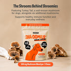 FreshCap Shroomies: Suplemento de setas para perros, 180 uds