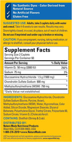 Nature Made TripleFlex Triple Strength con Vitamina D3, 120 cápsulas