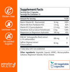 AnimaFort Multi - Ashwagandha KSM-66 y Azafrán - 30 Cápsulas