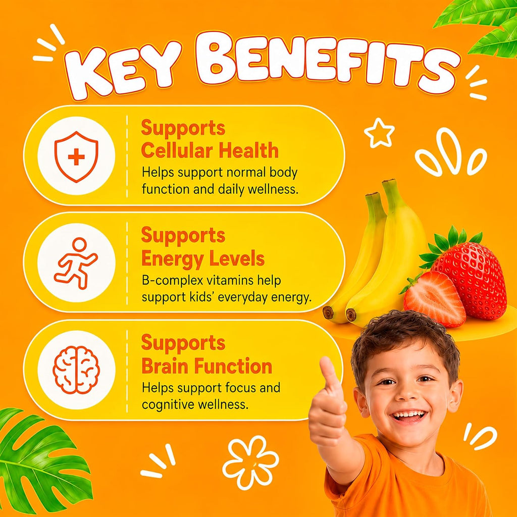 Neurobion Kids B Complex Líquido - Multivitamínico para Niños - 250 ml