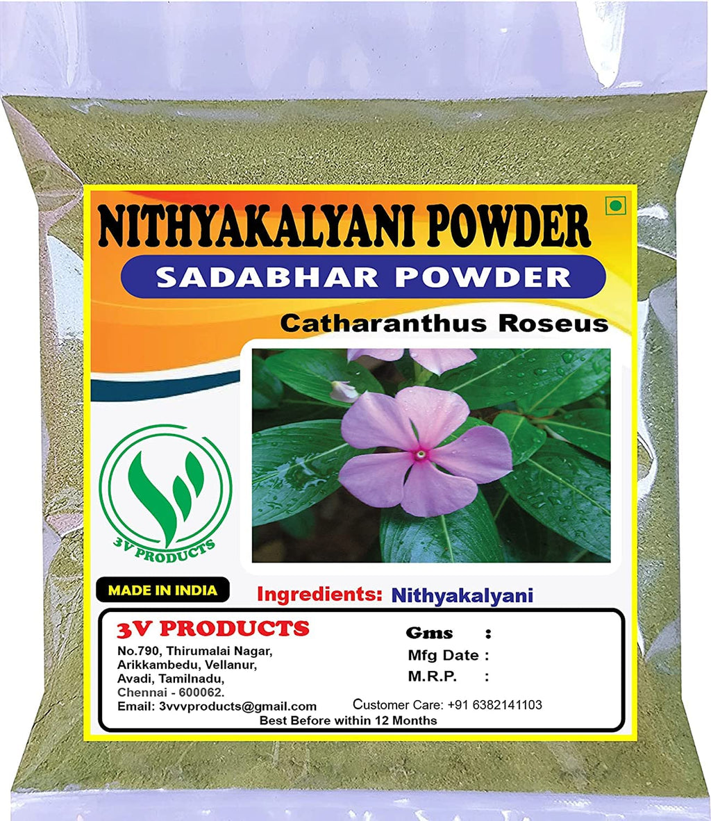 Nutranix Hrz Nithyakalyani Powder 100g | Powder | Catharanthus Roseus | Madagascar Periwinkle Powder