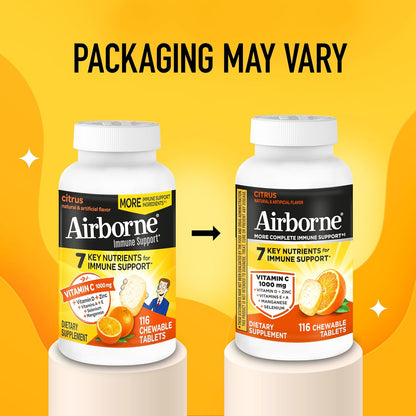 Airborne 1000mg Vitamina C + Zinc – Selenio: mineral con acción antioxidante y papel en el sistema inmunitario. – Image 10