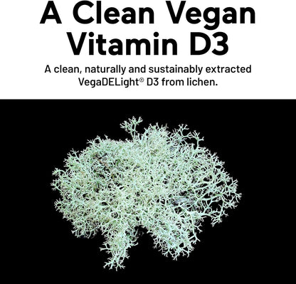 SMARTERNUTRITION Vegan Vitamin D3 5000 UI + K2 1100 mcg - 360 Cápsulas – Image 3